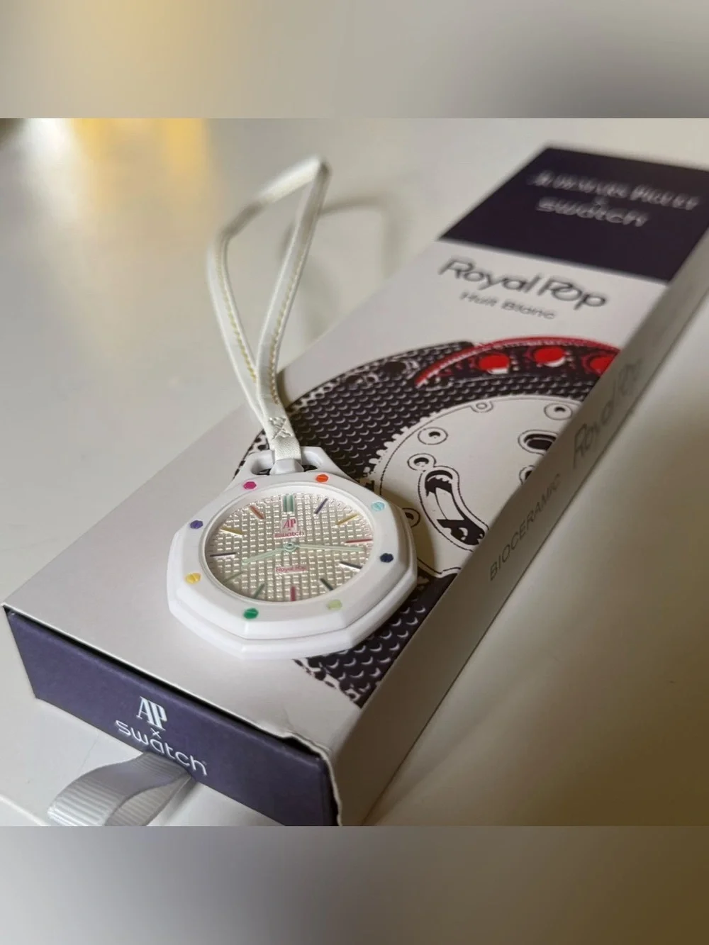 Ap x swatch White